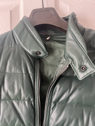 Moncler leather piumino puffer - leather, piumino/puffer