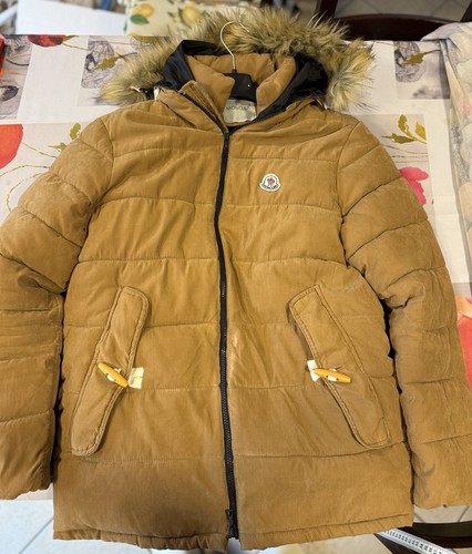 Moncler giubbotto beige unisex - giubbotto,